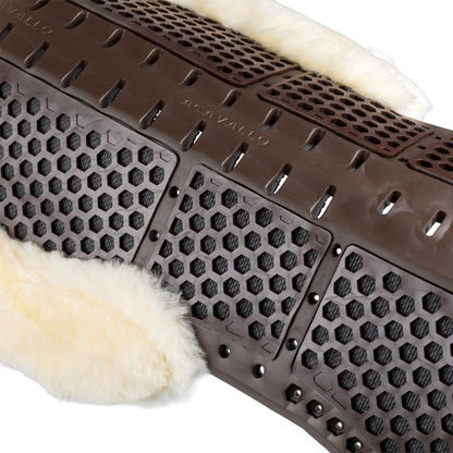 Compensador Pluma EVA Aero Balance gel pad flat montone cut out Acavallo - Marrón