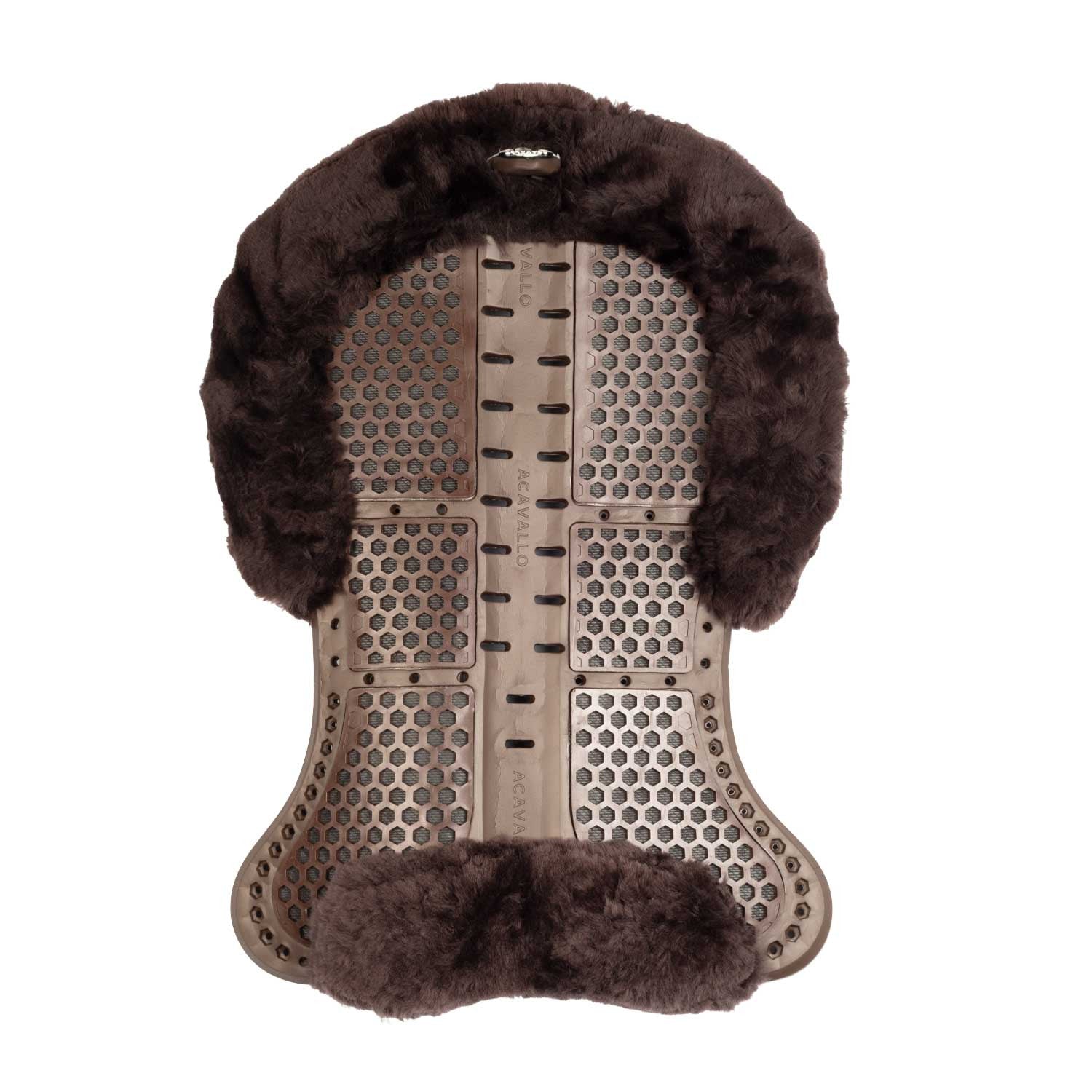 Compensador Pluma EVA Aero Balance gel pad flat montone cut out Acavallo - Marrón