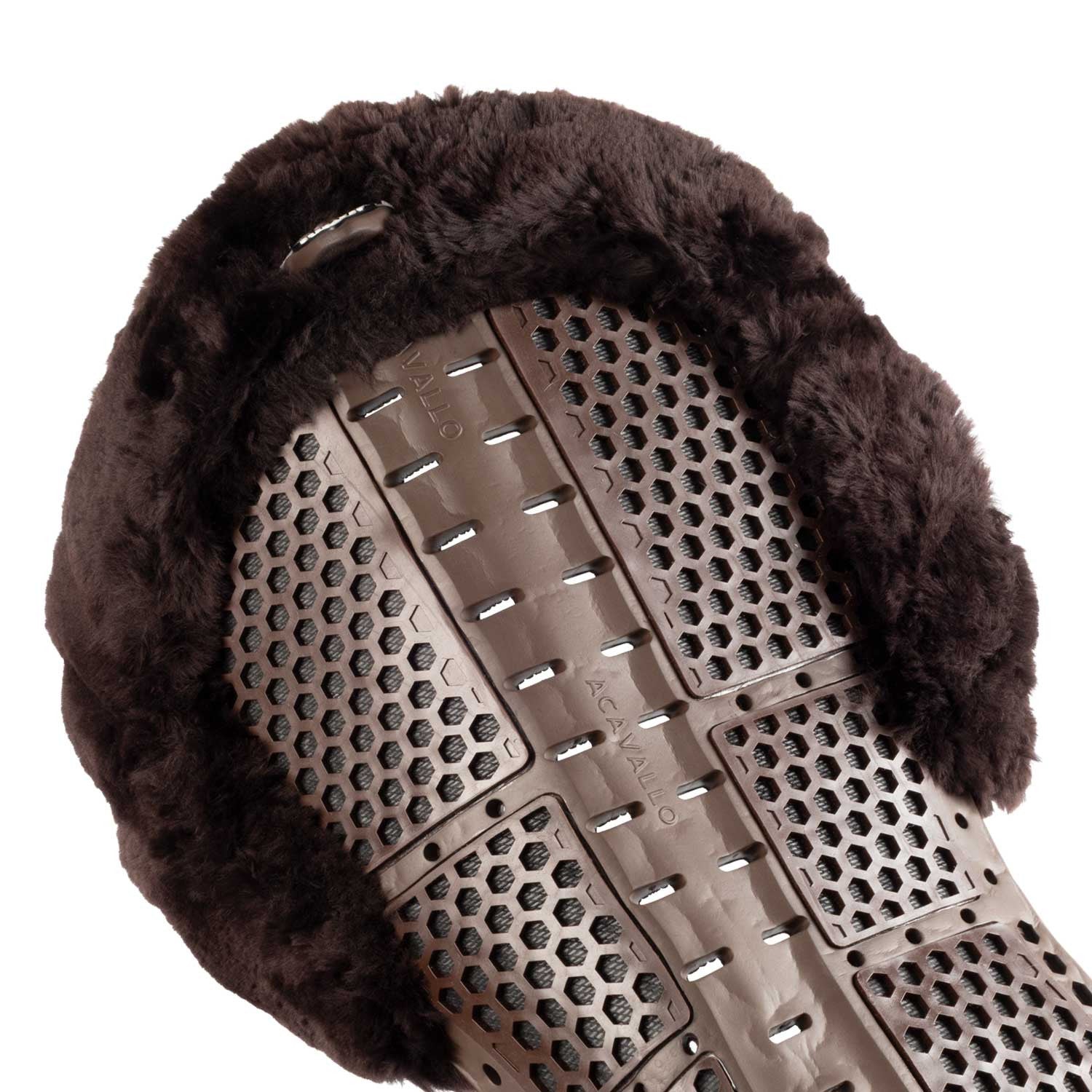 Compensador Pluma EVA Aero Balance gel pad flat montone cut out Acavallo - Marrón