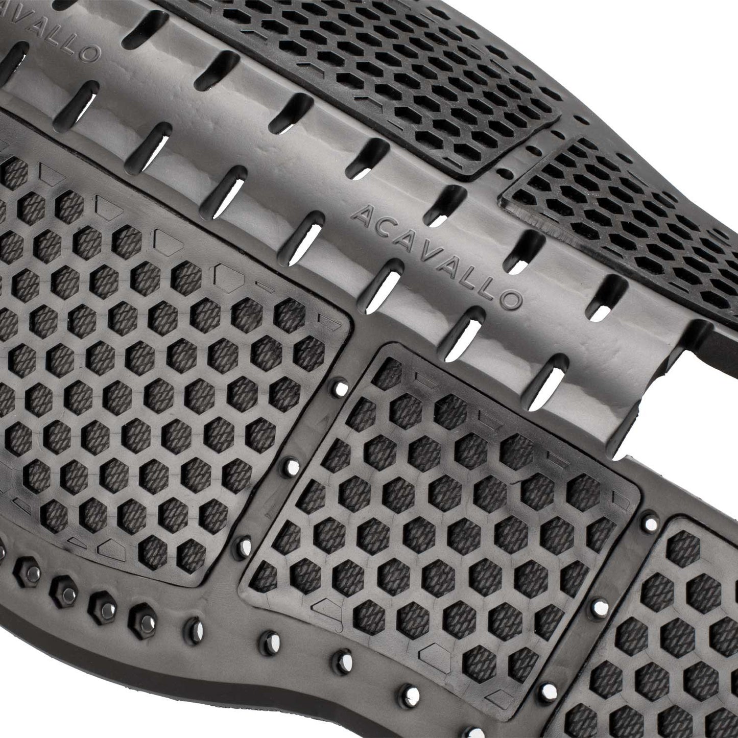 Compensador de plumas EVA withers free Aero Balance gel pad plano Acavallo - Negro