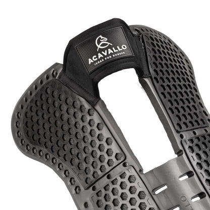 Compensador de plumas EVA withers free Aero Balance gel pad plano Acavallo - Negro