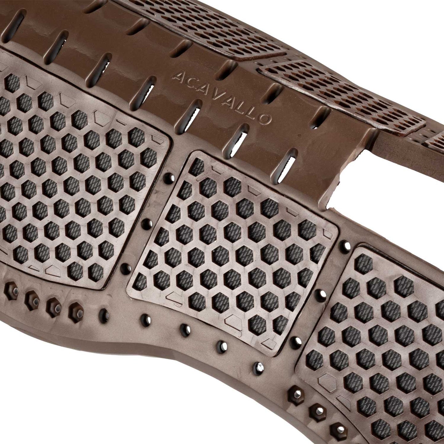 Compensador de plumas EVA withers free Aero Balance gel pad plano Acavallo - Marrón