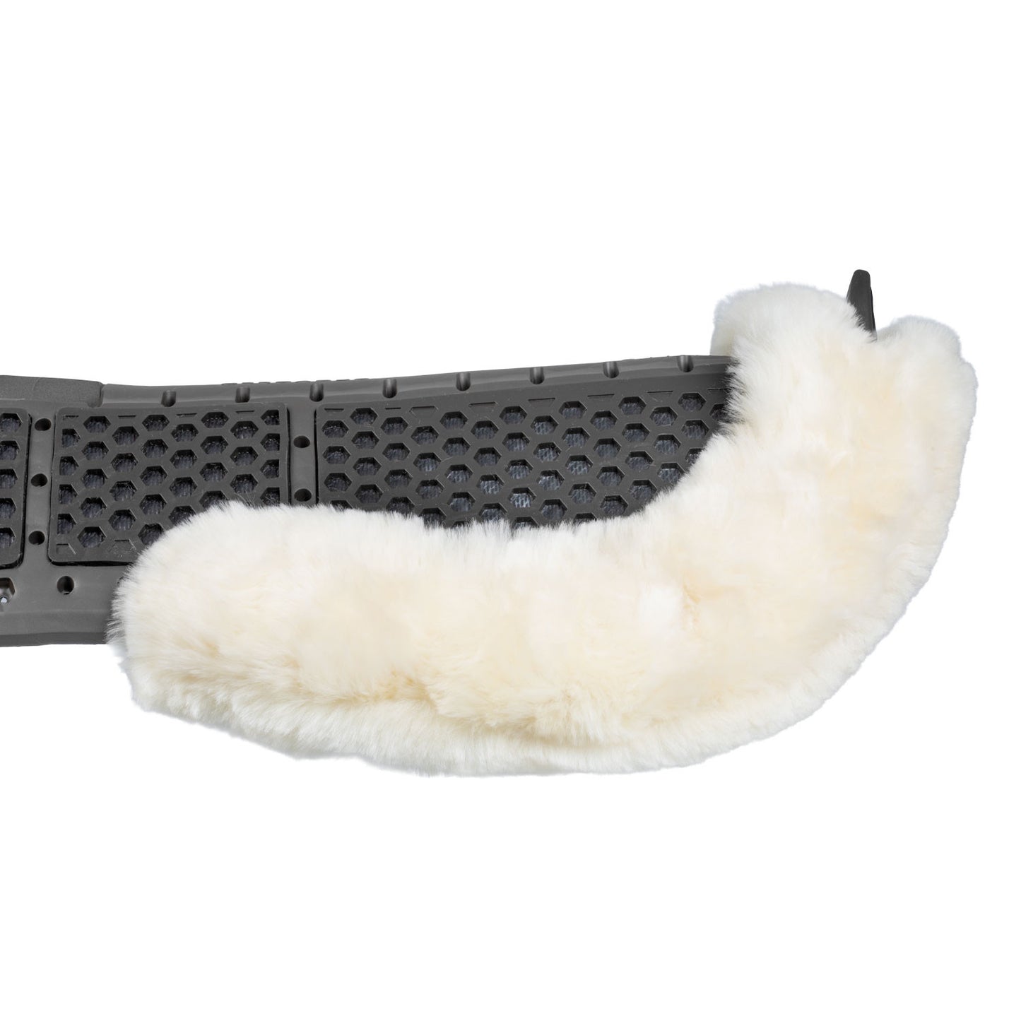 Compensador Pluma EVA withers free Aero Balance gel pad cut out flat con borreguillo Acavallo - Negro