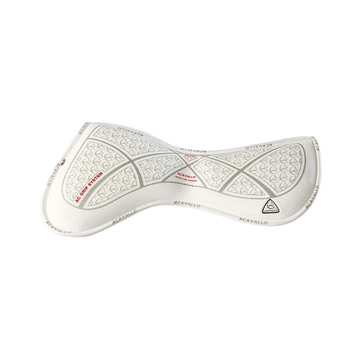Compensador MF Jccs CW-Cs gamuza AC grip flat Acavallo - Blanco