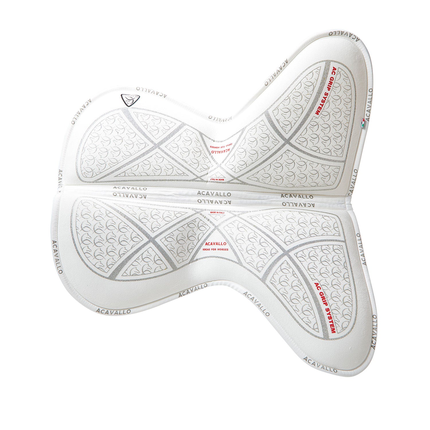 Compensador MF Jccs CW-Cs gamuza AC grip flat Acavallo - Blanco