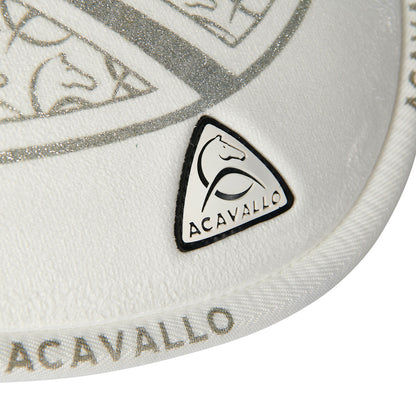 Compensador MF Jccs CW-Cs gamuza AC grip flat Acavallo - Blanco