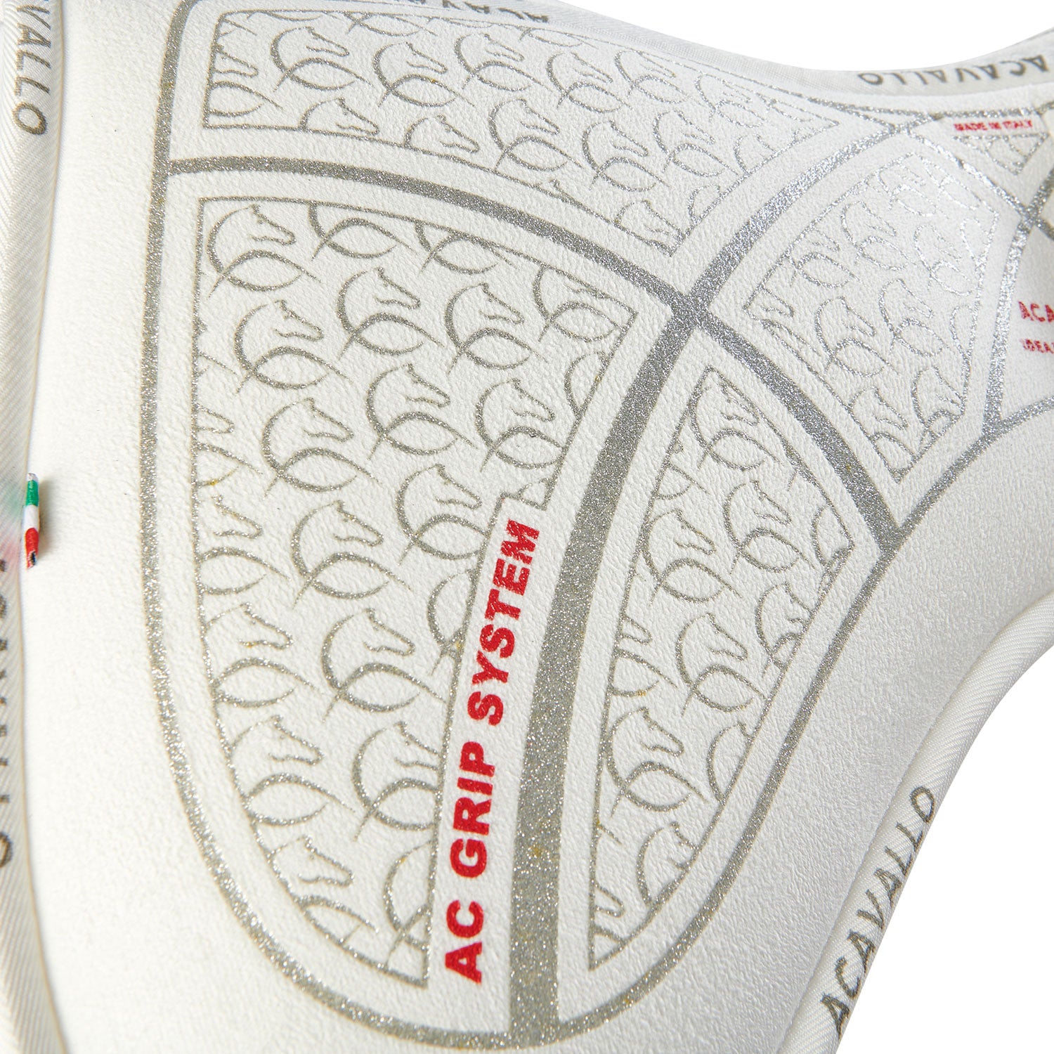 Compensador MF Jccs CW-Cs gamuza AC grip flat Acavallo - Blanco