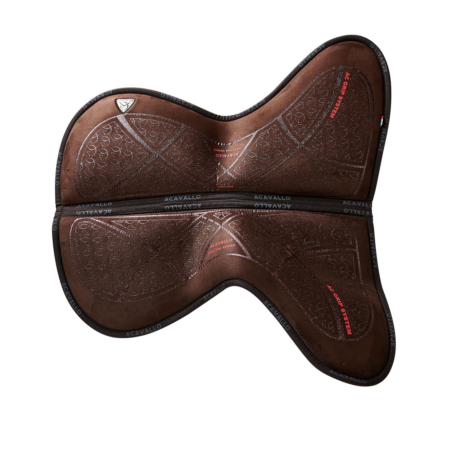 Compensador MF Jccs CW-Cs gamuza AC grip flat Acavallo - Marrón