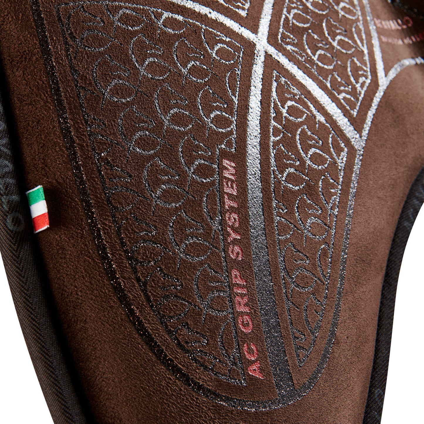 Compensador MF Jccs CW-Cs gamuza AC grip flat Acavallo - Marrón