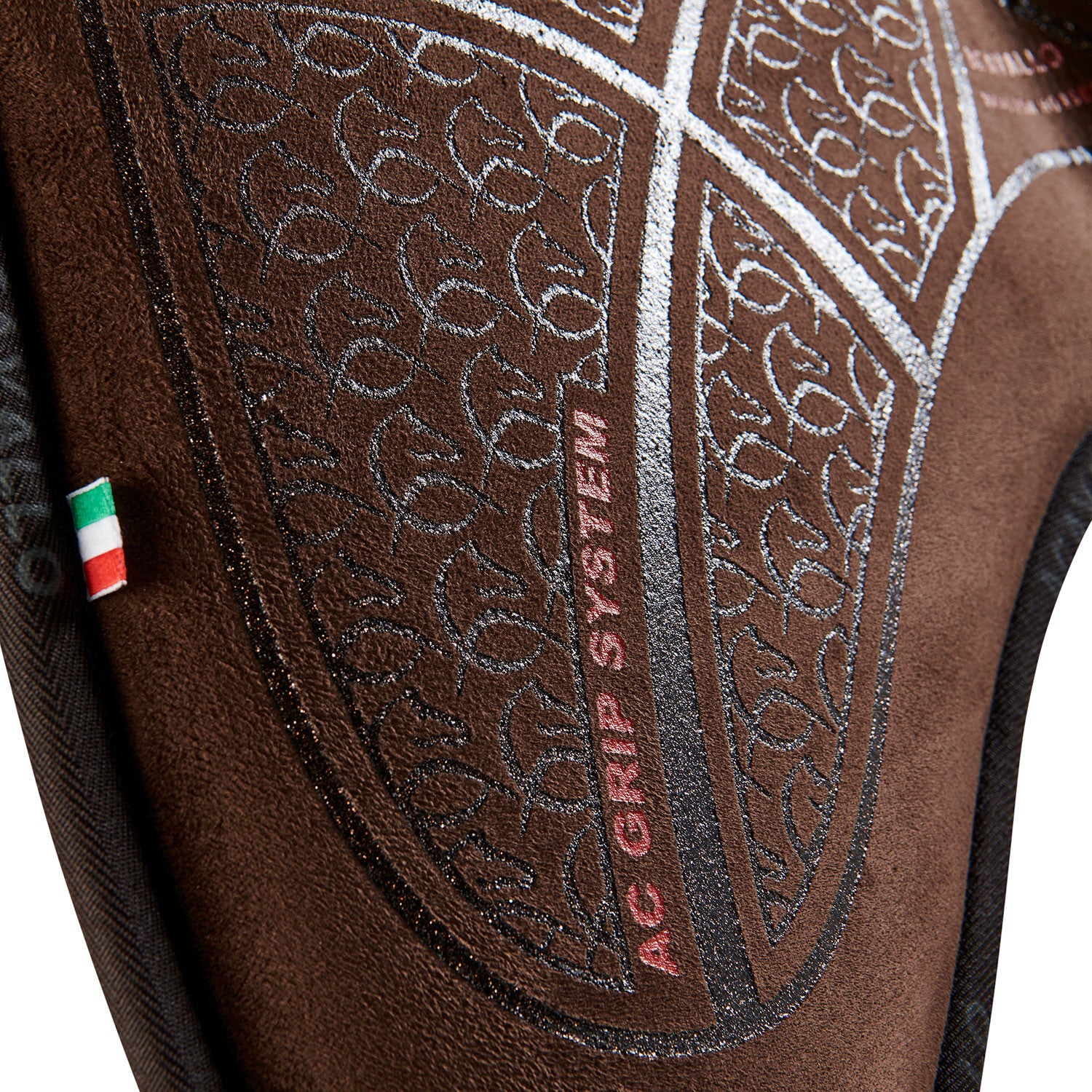 Compensador MF Jccs CW-Cs gamuza AC grip flat Acavallo - Marrón
