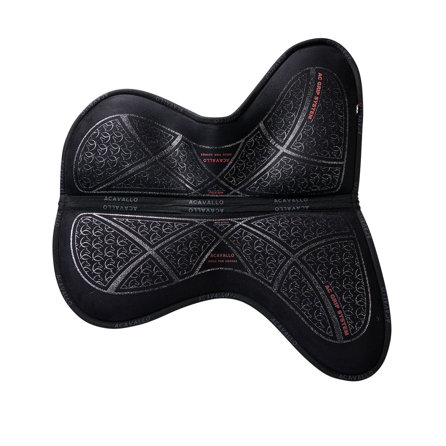 Compensador MF Jccs CW-Cs gamuza AC grip flat Acavallo - Negro