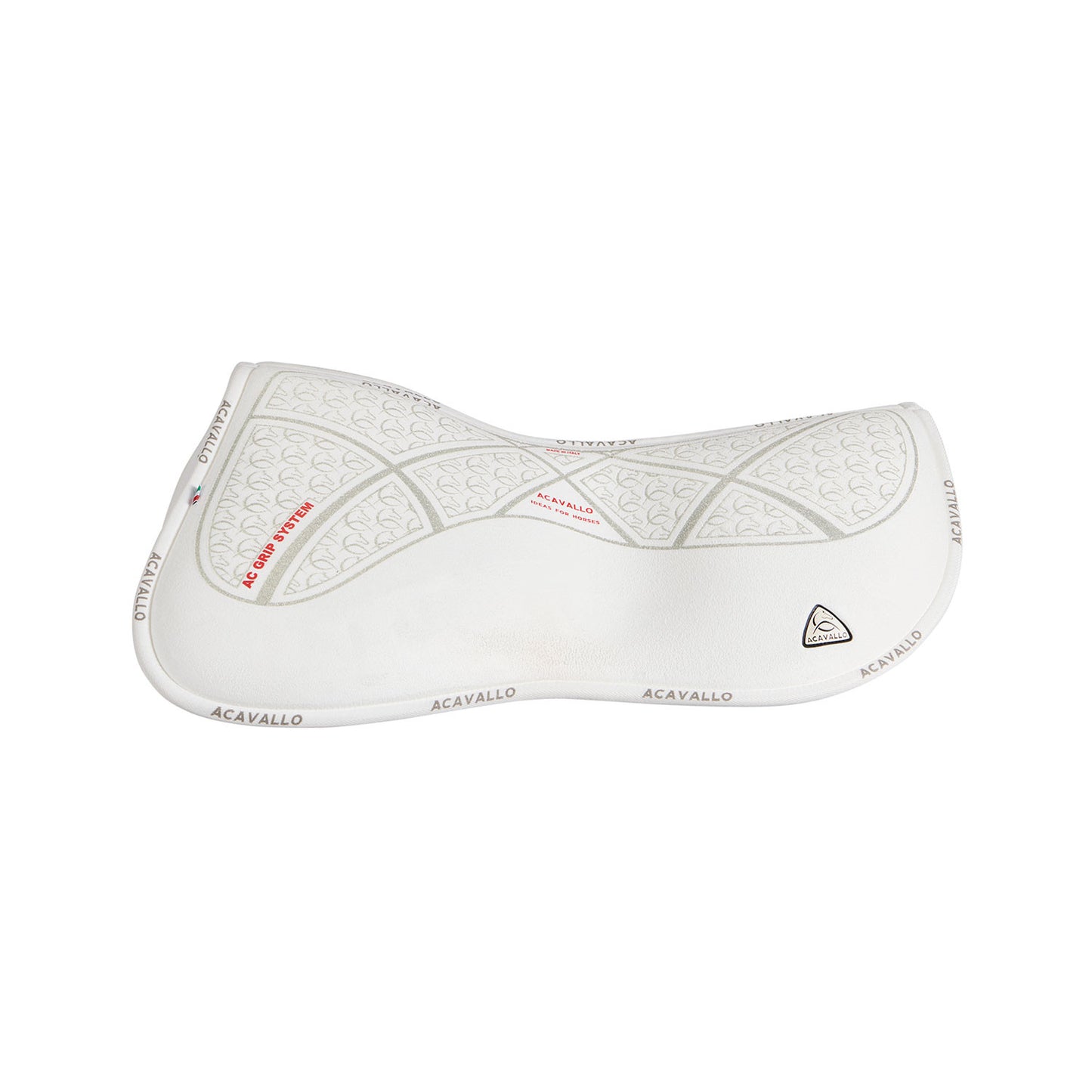 Compensador MF HPS Cw-Cs gamuza AC grip flat Acavallo - Blanco