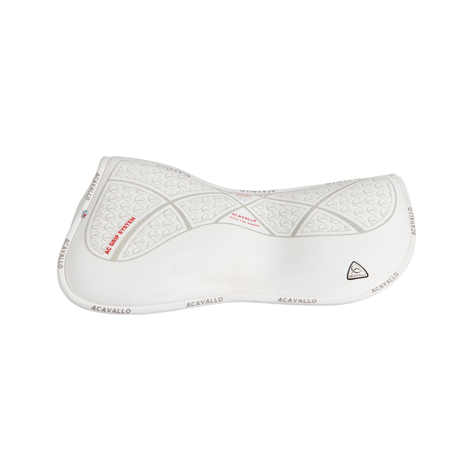 Compensador MF HPS Cw-Cs gamuza AC grip flat Acavallo - Blanco