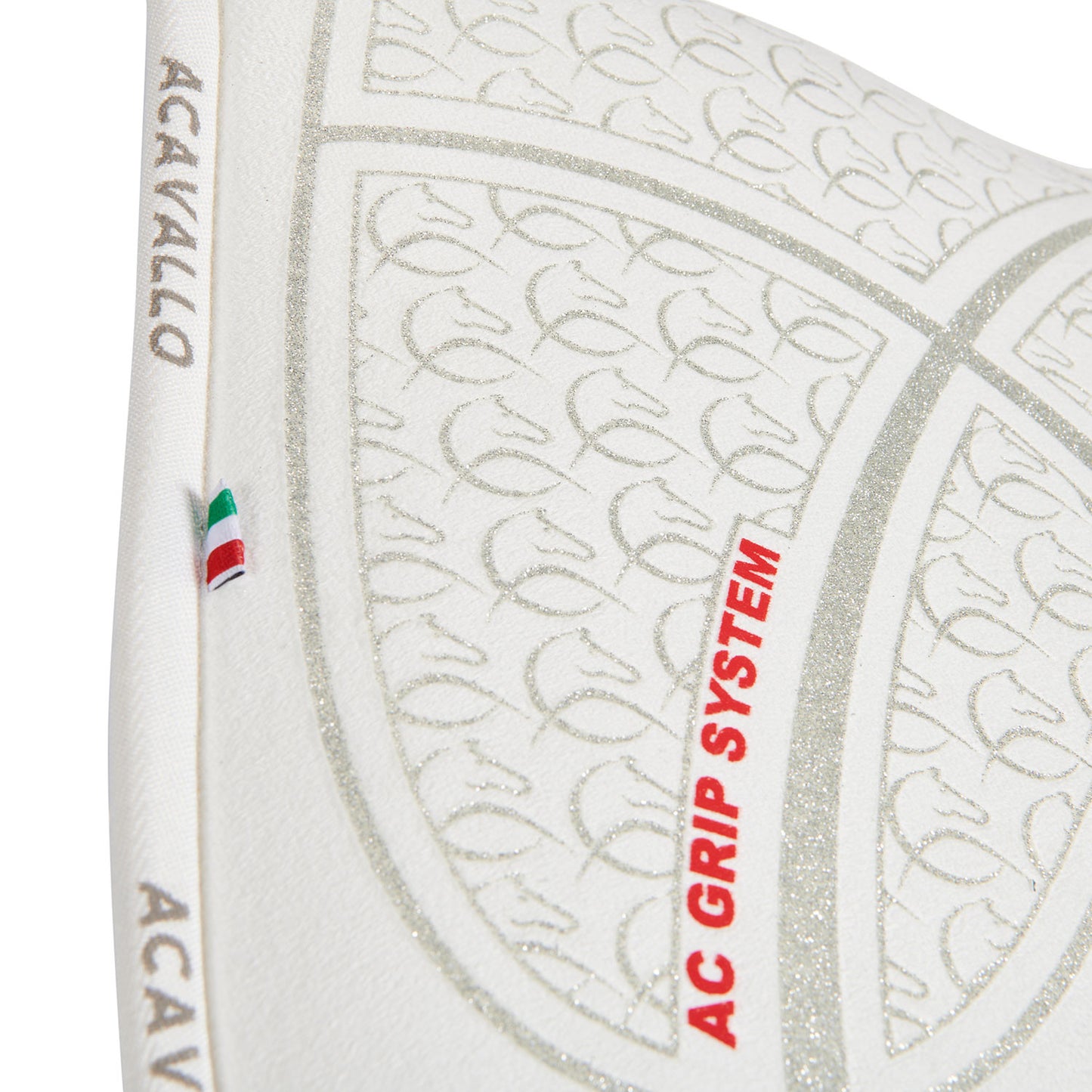 Compensador MF HPS Cw-Cs gamuza AC grip flat Acavallo - Blanco