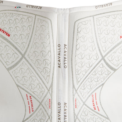Compensador MF HPS Cw-Cs gamuza AC grip flat Acavallo - Blanco