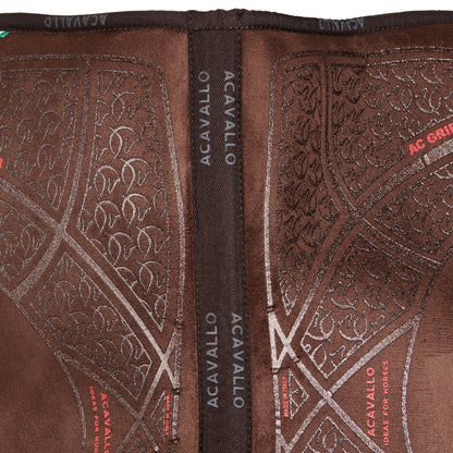 Compensador MF HPS Cw-Cs gamuza AC grip flat Acavallo - Marrón