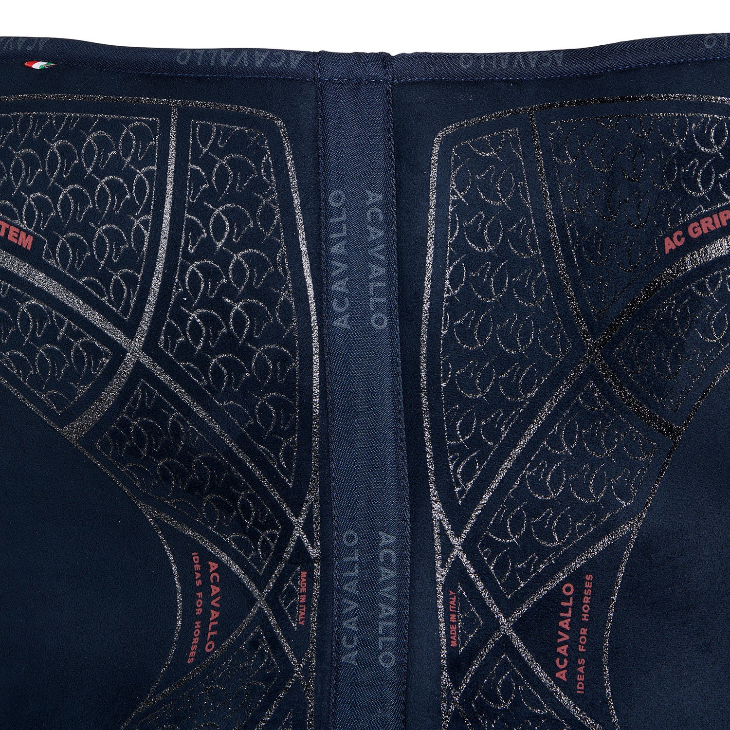 Compensador MF HPS Cw-Cs gamuza AC grip flat Acavallo - Azul