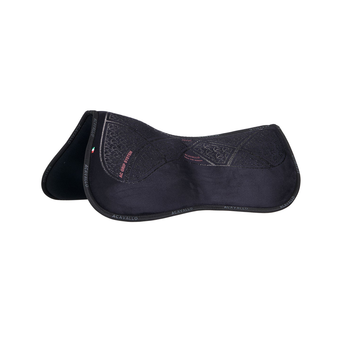 Compensador MF HPS Cw-Cs gamuza AC grip flat Acavallo - Negro