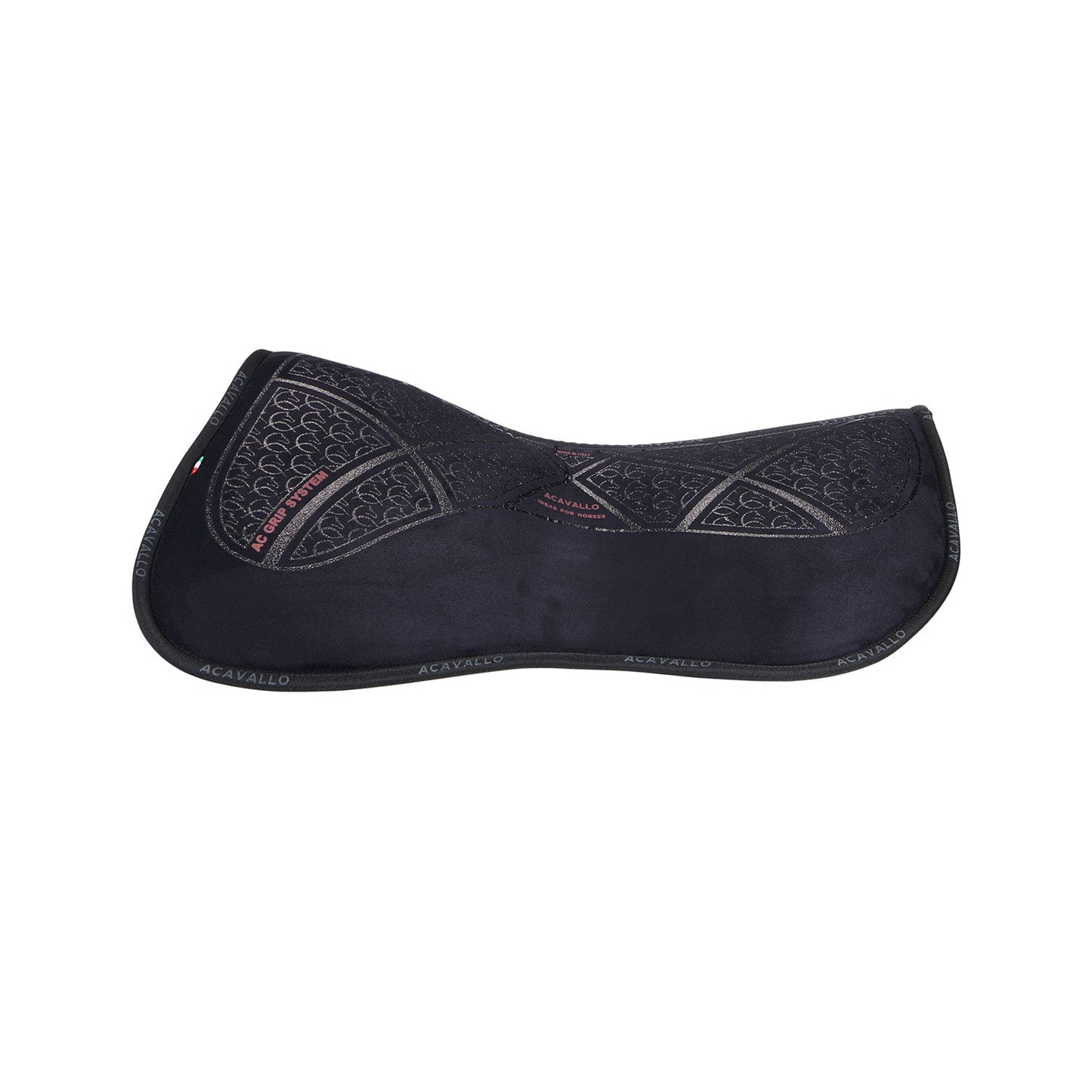 Compensador MF HPS Cw-Cs gamuza AC grip flat Acavallo - Negro