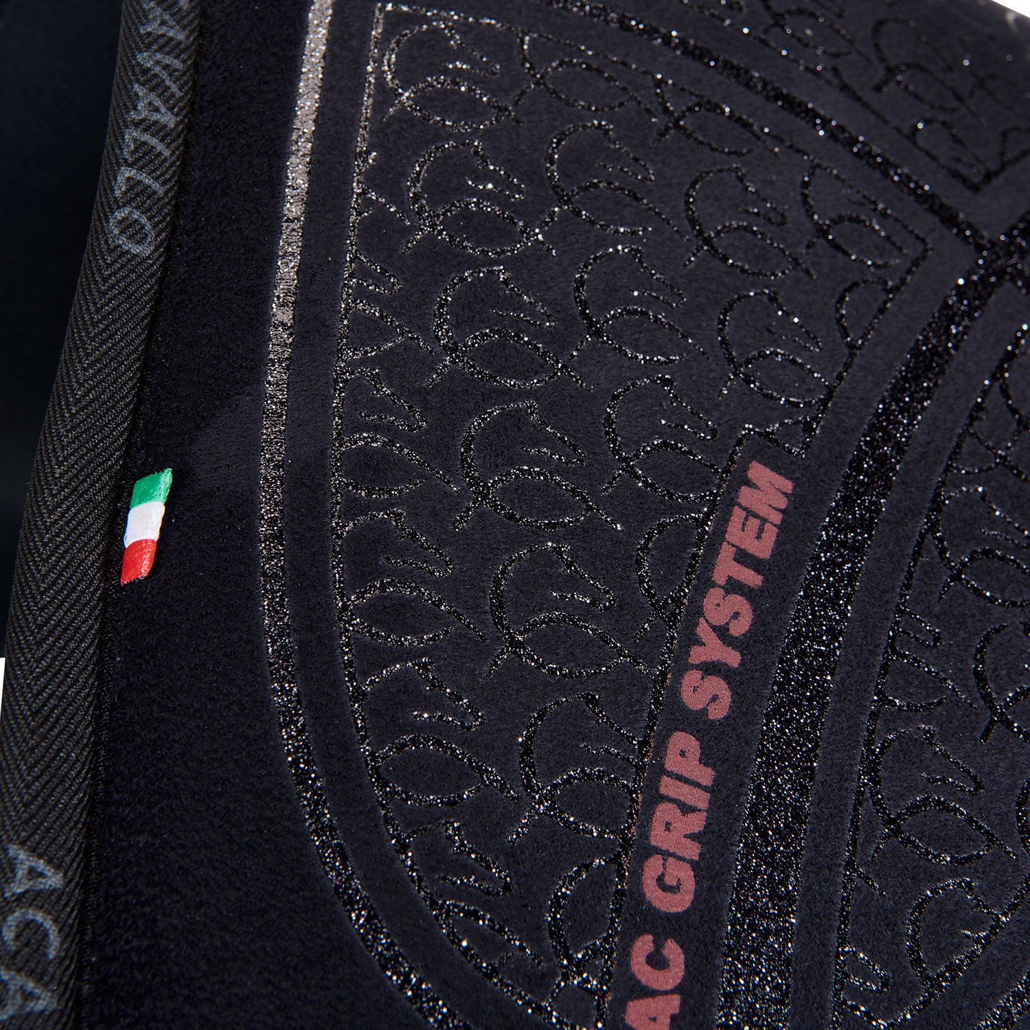 Compensador MF HPS Cw-Cs gamuza AC grip flat Acavallo - Negro