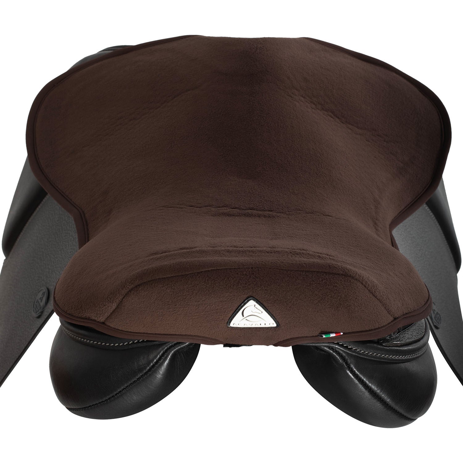 Funda para asiento salto gel-in Classic Standard Dri-Lex 10mm Acavallo - Marrón