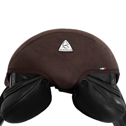 Cubreasiento dressage Dri-Lex gel 10mm Acavallo - Marrón
