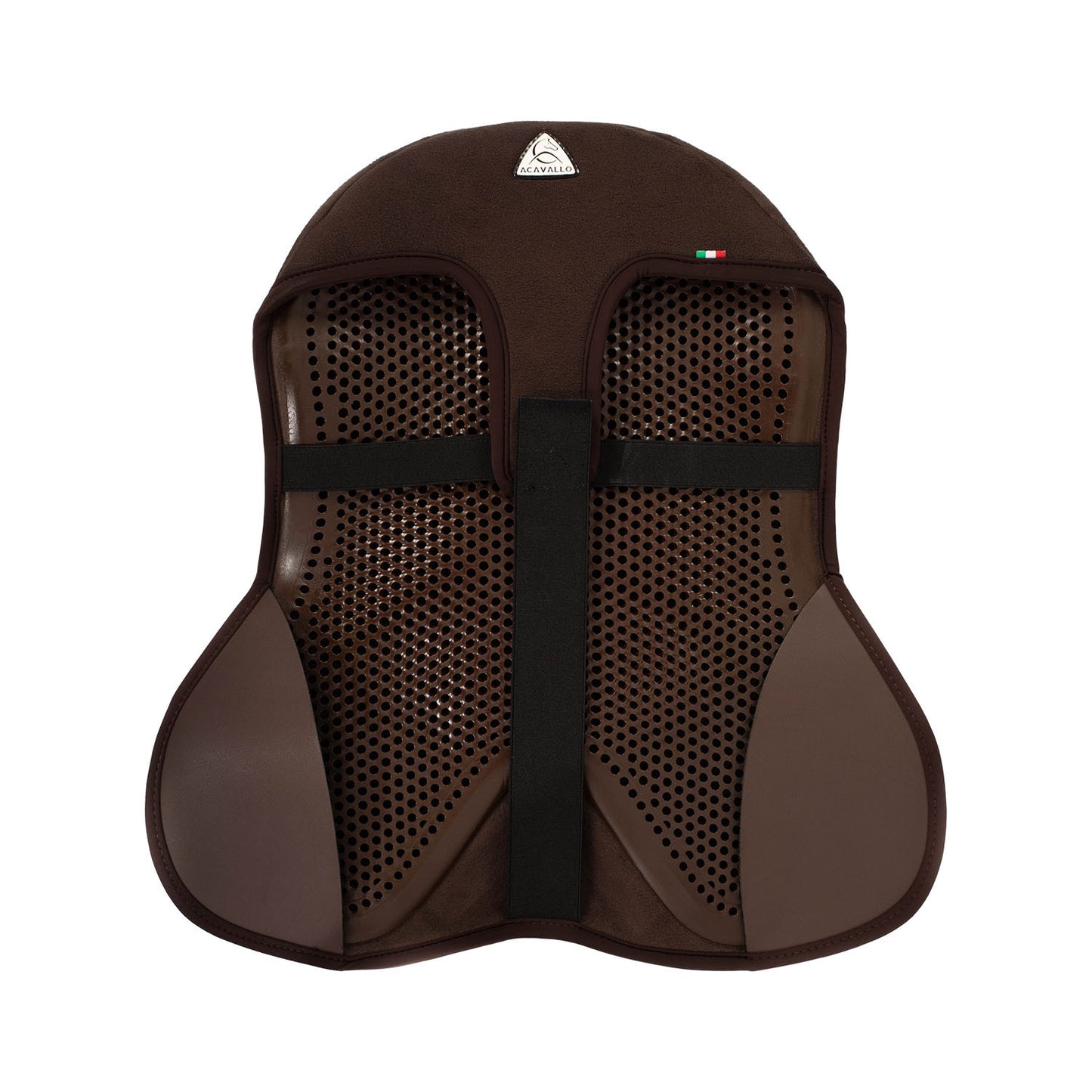 Cubreasiento dressage Dri-Lex gel 10mm Acavallo - Marrón