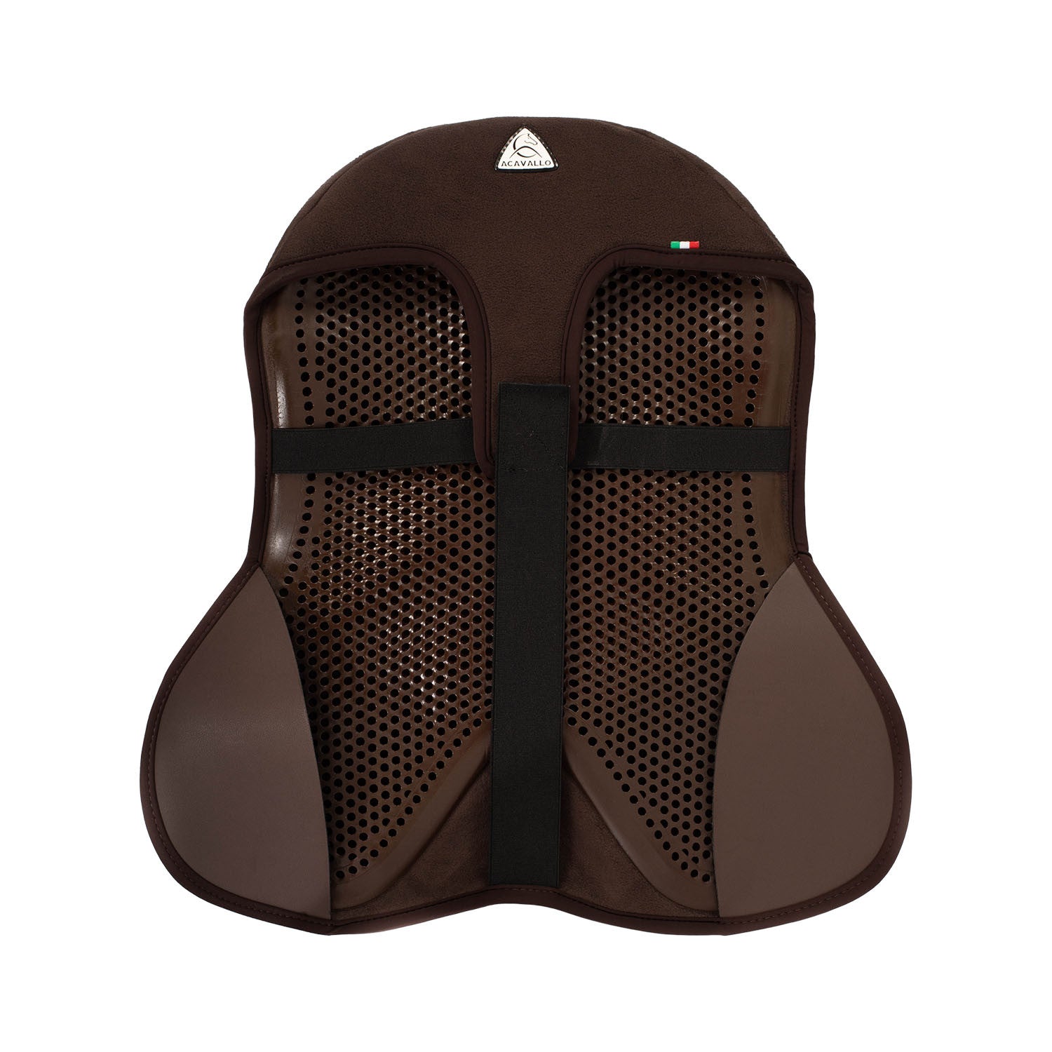 Cubreasiento dressage Dri-Lex gel 10mm Acavallo - Marrón
