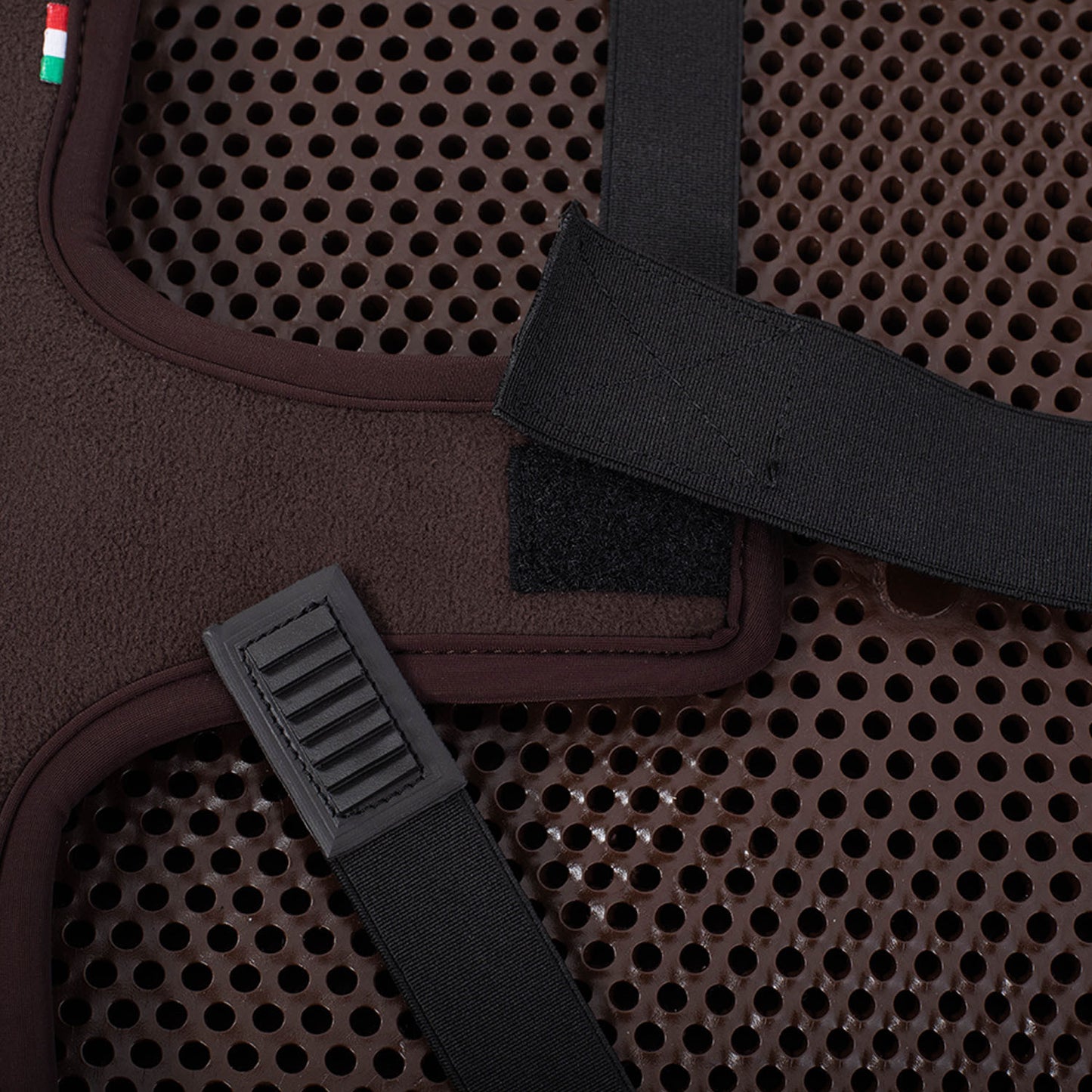Cubreasiento dressage Dri-Lex gel 10mm Acavallo - Marrón