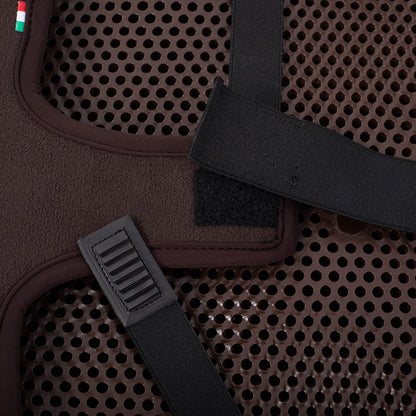 Cubreasiento dressage Dri-Lex gel 10mm Acavallo - Marrón