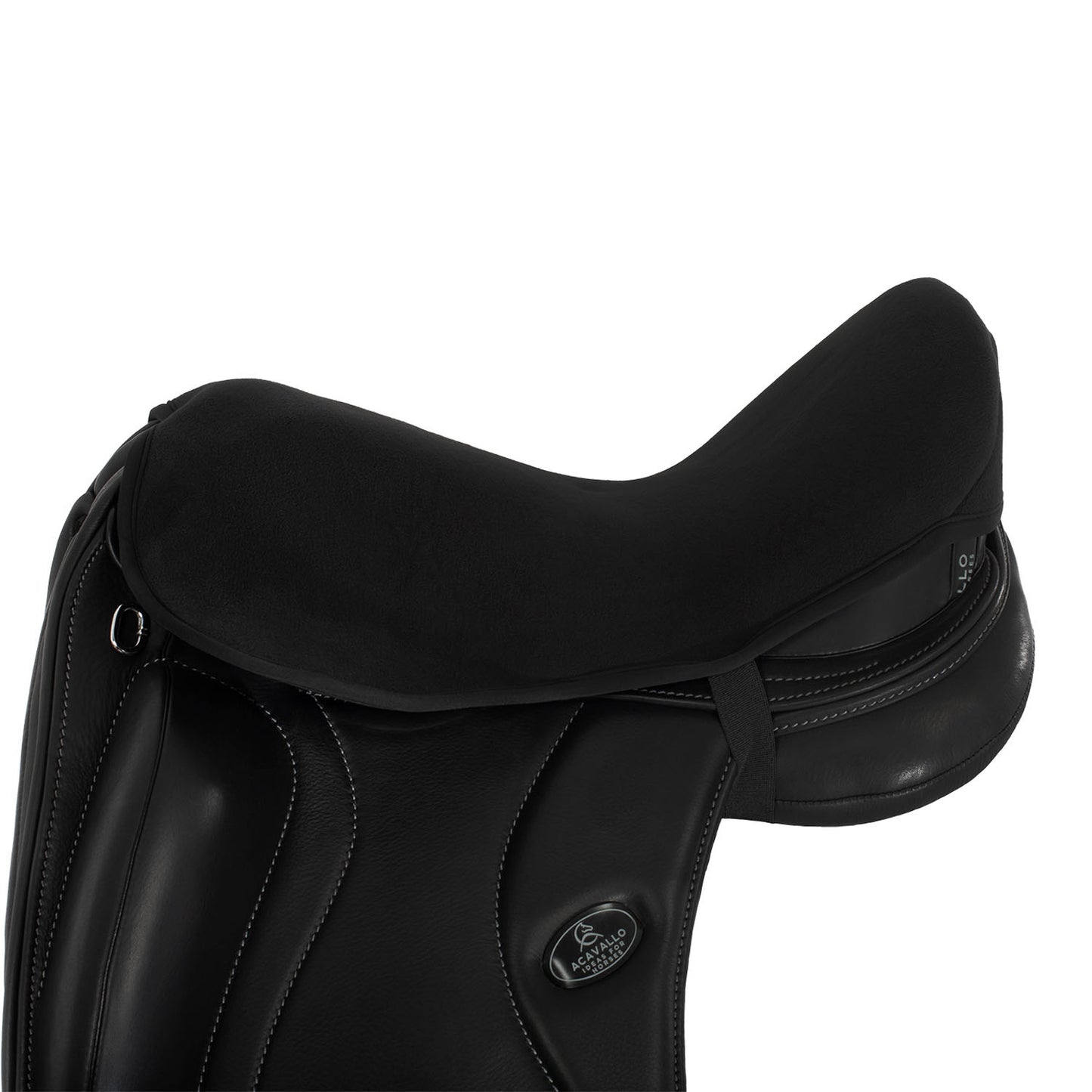 Cubreasiento dressage Dri-Lex gel 10mm Acavallo - Negro