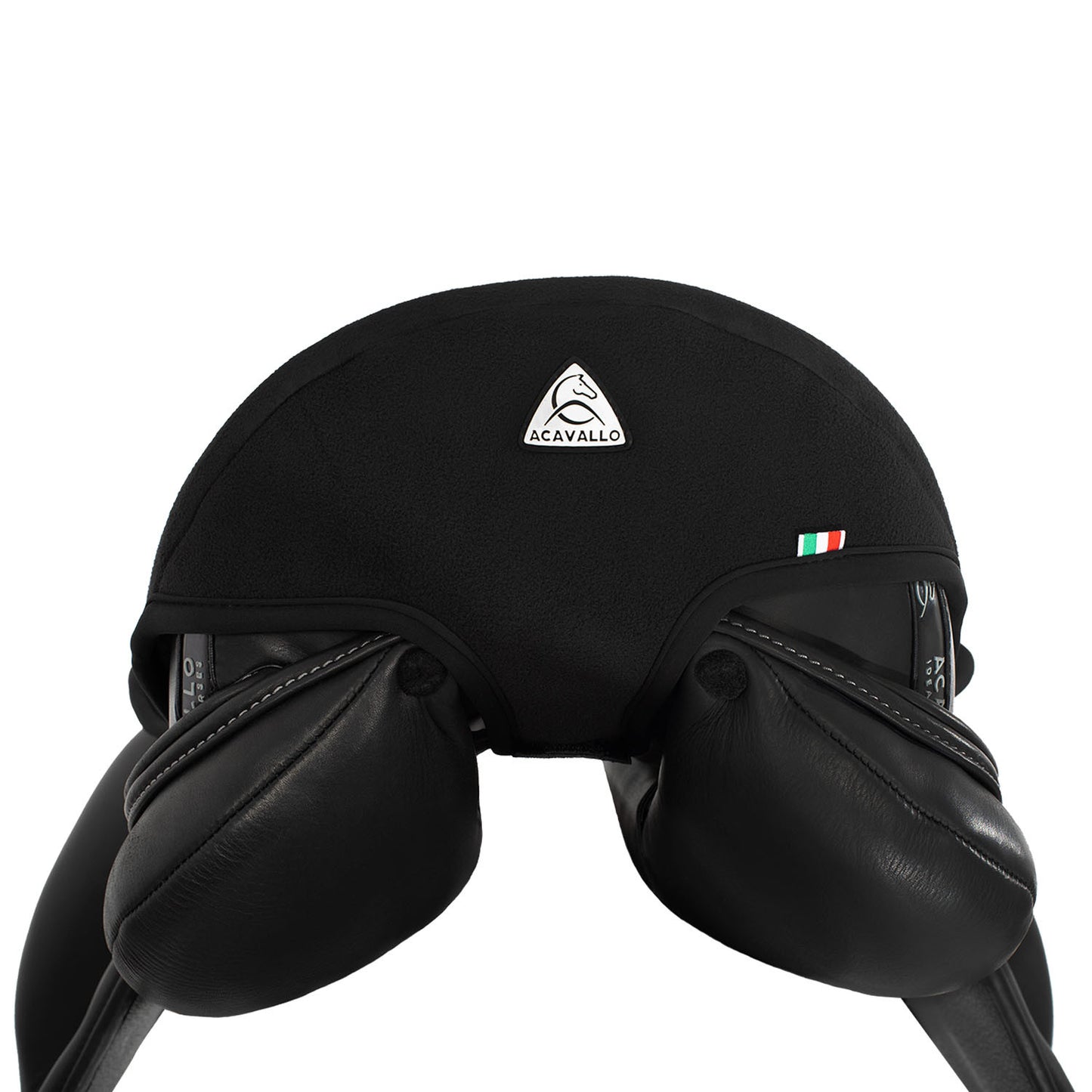 Cubreasiento dressage Dri-Lex gel 10mm Acavallo - Negro