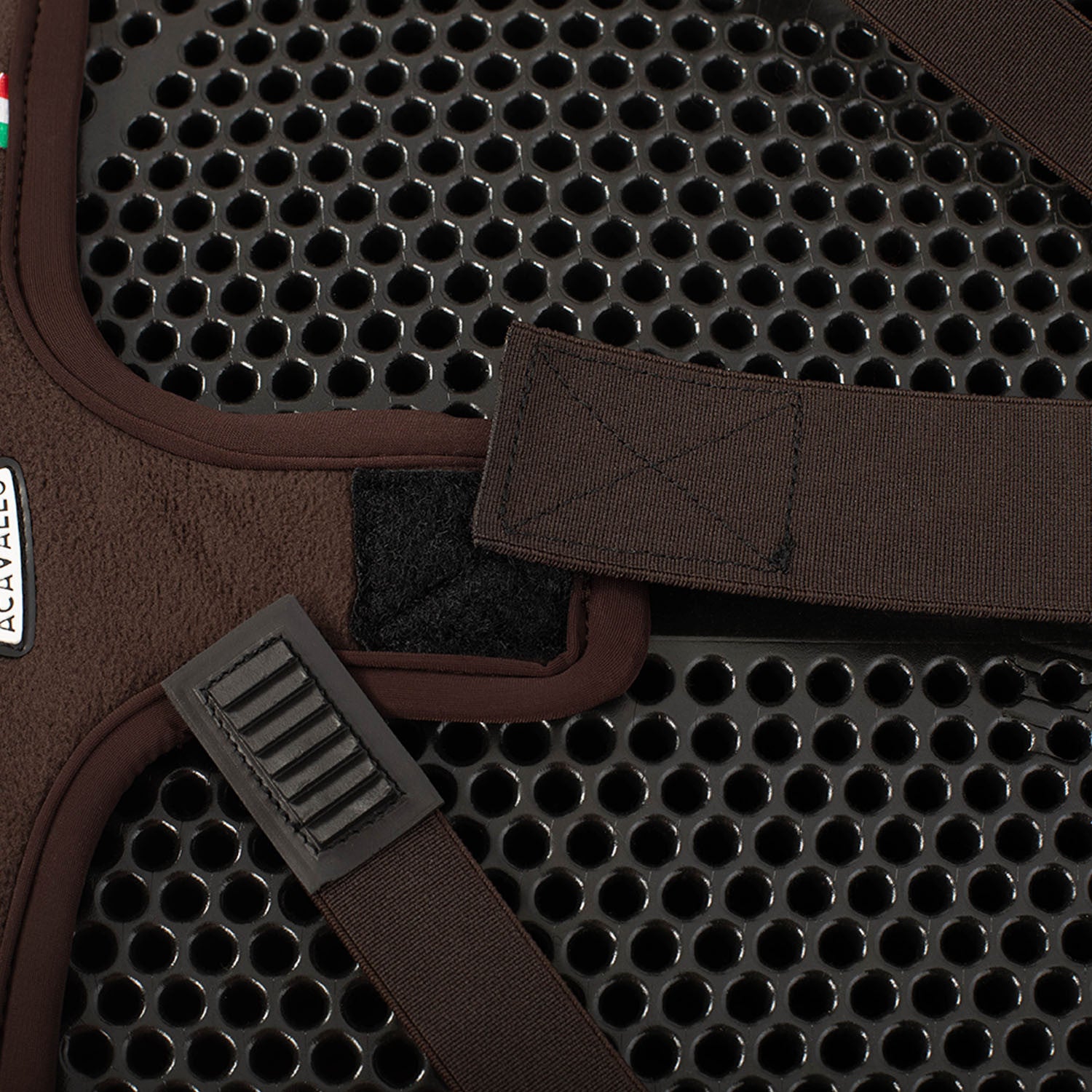 Funda de asiento salto Gel-In Classic Standard Dri-Lex 20mm Acavallo - Marrón