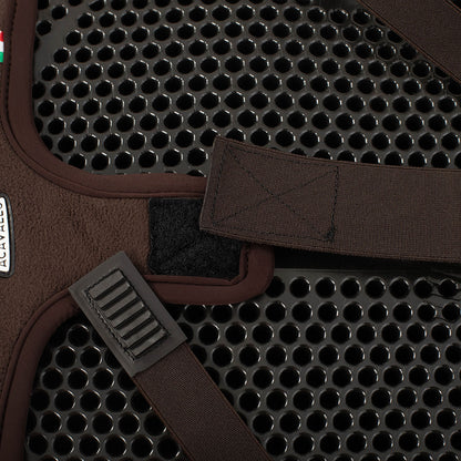 Funda de asiento salto Gel-In Classic Standard Dri-Lex 20mm Acavallo - Marrón