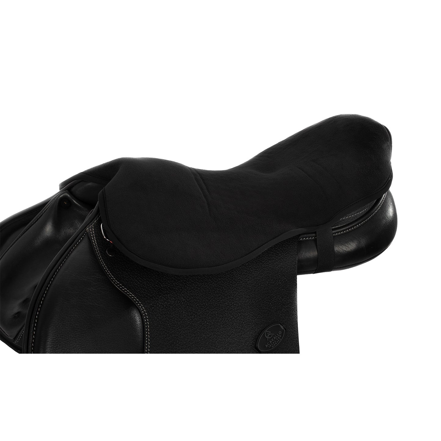 Funda de asiento salto Gel-in Classic Ortho-cóccix Dri-lex 20mm Acavallo - Negro