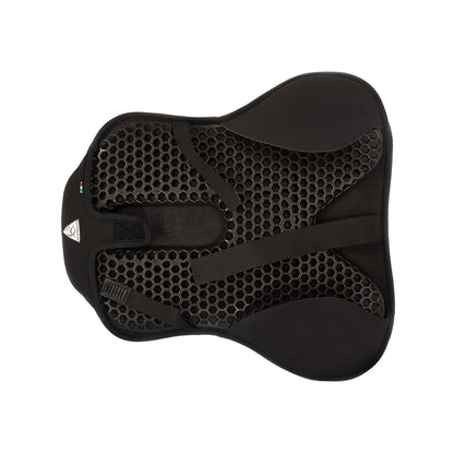 Funda de asiento salto Gel-in Classic Ortho-cóccix Dri-lex 20mm Acavallo - Negro