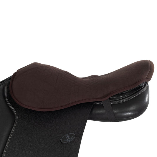 Funda de sillín salto gel-in Classic Ortho-pubis dri-lex 20mm Acavallo - Marrón