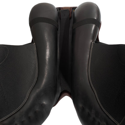 Funda de sillín salto gel-in Classic Ortho-pubis dri-lex 20mm Acavallo - Marrón