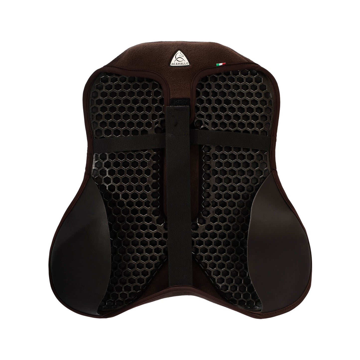 Funda de sillín salto gel-in Classic Ortho-pubis dri-lex 20mm Acavallo - Marrón