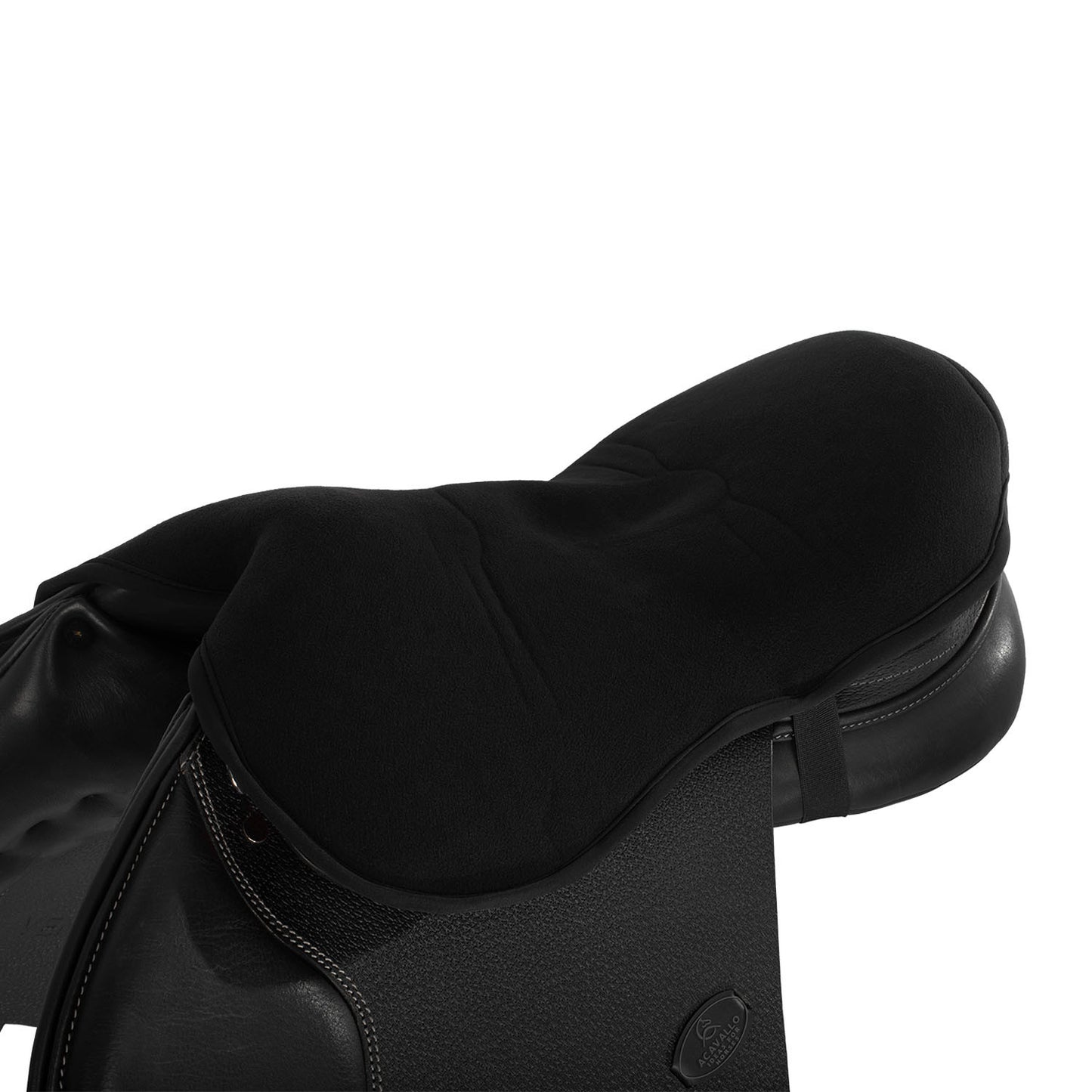 Funda de sillín salto gel-in Classic Ortho-pubis dri-lex 20mm Acavallo - Negro