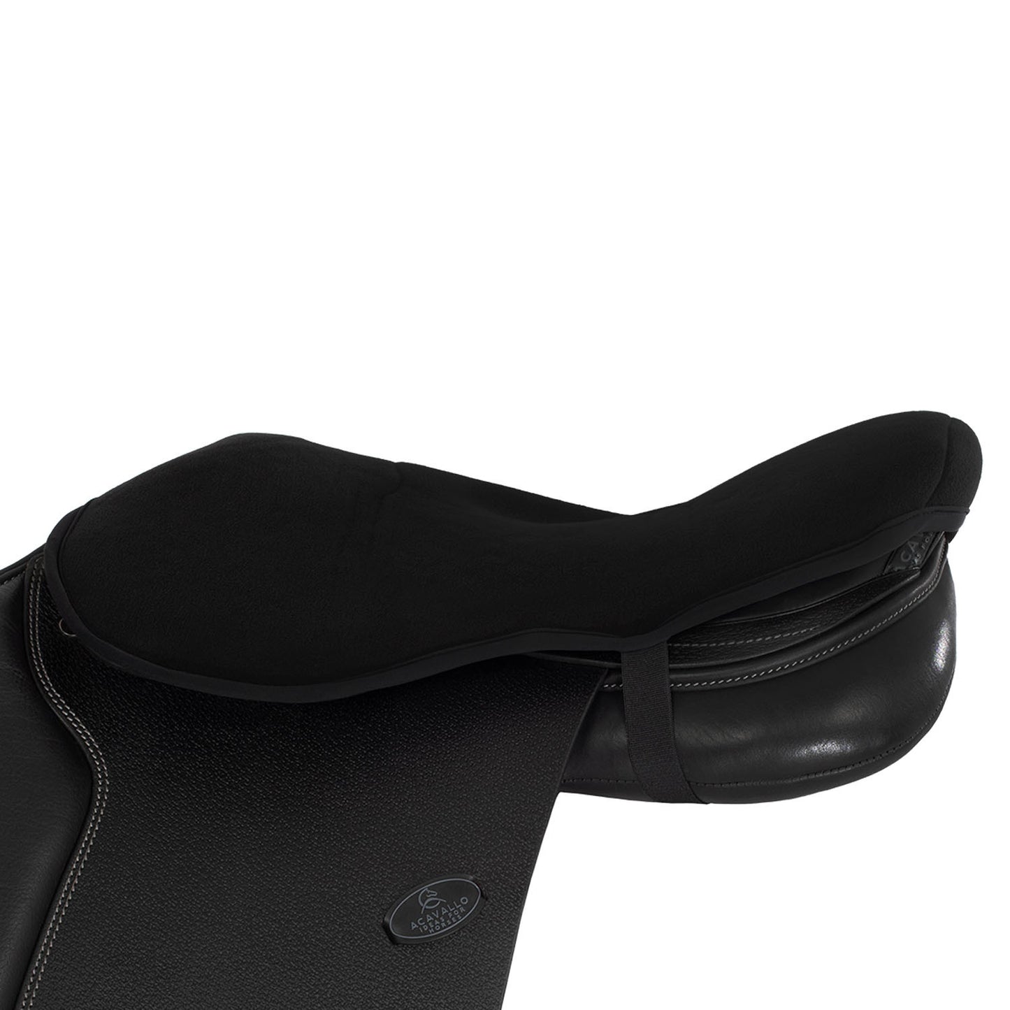Funda de sillín salto gel-in Classic Ortho-pubis dri-lex 20mm Acavallo - Negro