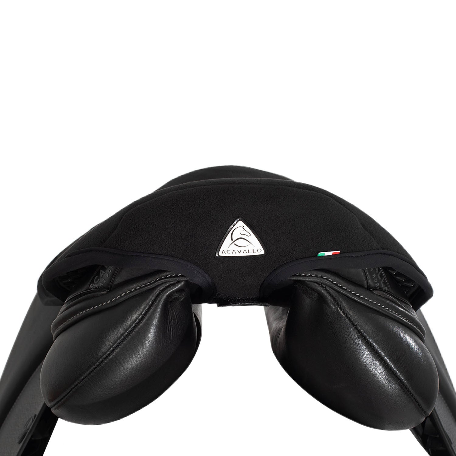 Funda de sillín salto gel-in Classic Ortho-pubis dri-lex 20mm Acavallo - Negro