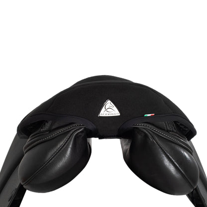 Funda de sillín salto gel-in Classic Ortho-pubis dri-lex 20mm Acavallo - Negro