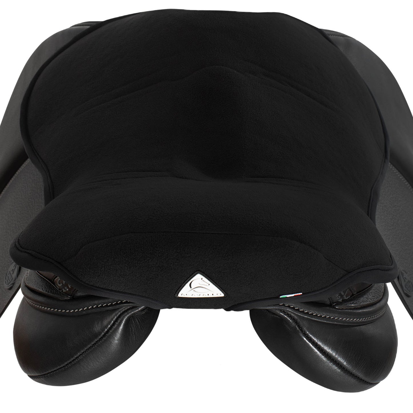 Funda de sillín salto gel-in Classic Ortho-pubis dri-lex 20mm Acavallo - Negro