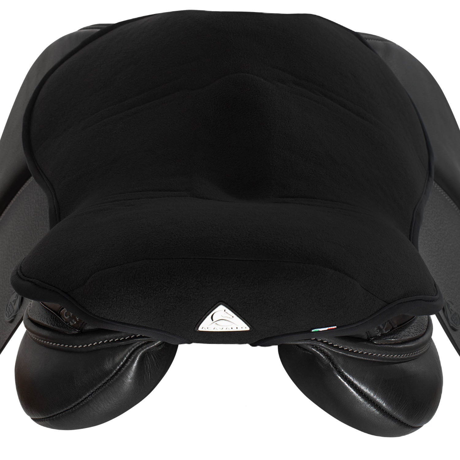 Funda de sillín salto gel-in Classic Ortho-pubis dri-lex 20mm Acavallo - Negro