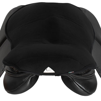 Funda de sillín salto gel-in Classic Ortho-pubis dri-lex 20mm Acavallo - Negro