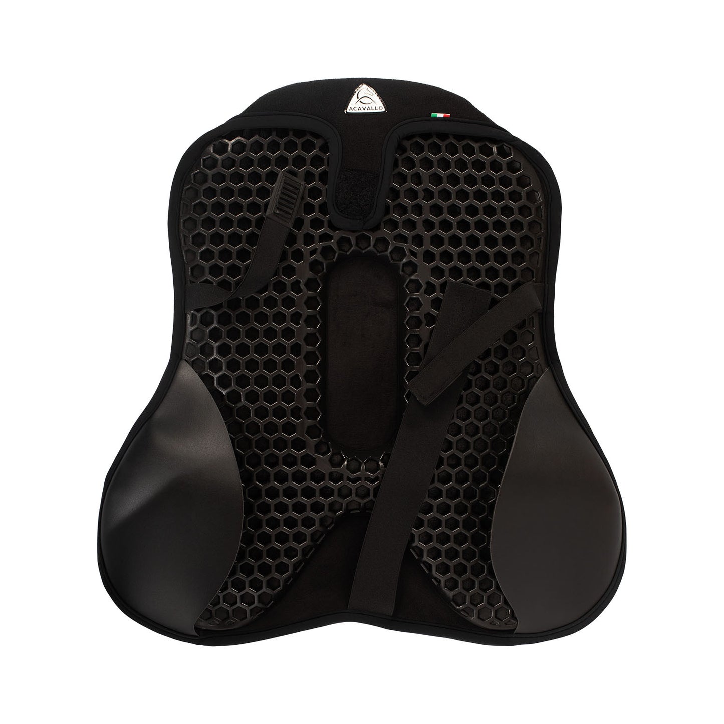 Funda de sillín salto gel-in Classic Ortho-pubis dri-lex 20mm Acavallo - Negro
