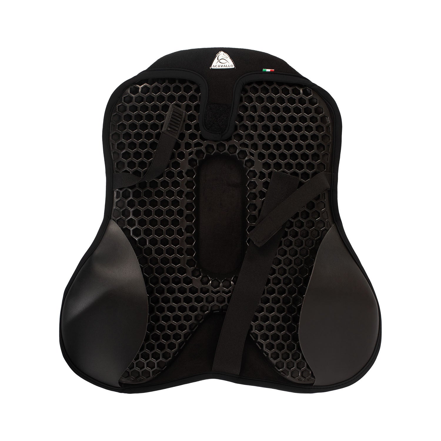 Funda de sillín salto gel-in Classic Ortho-pubis dri-lex 20mm Acavallo - Negro