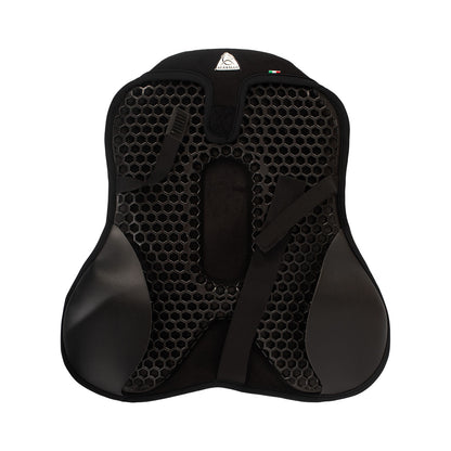 Funda de sillín salto gel-in Classic Ortho-pubis dri-lex 20mm Acavallo - Negro
