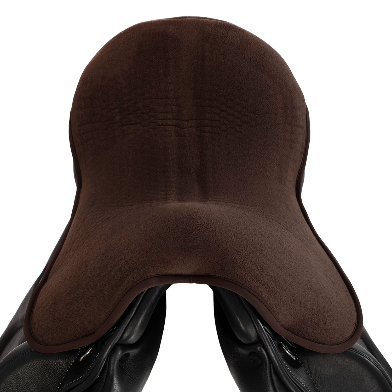 Cubreasiento dressage gel-in classic standard Dri-Lex 20mm Acavallo - Marrón
